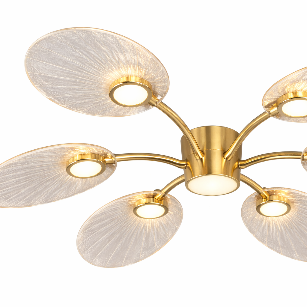 Plafonnier LED lotus