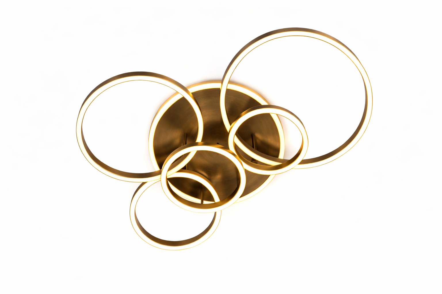 Plafonnier LED 6 Anneaux 72W