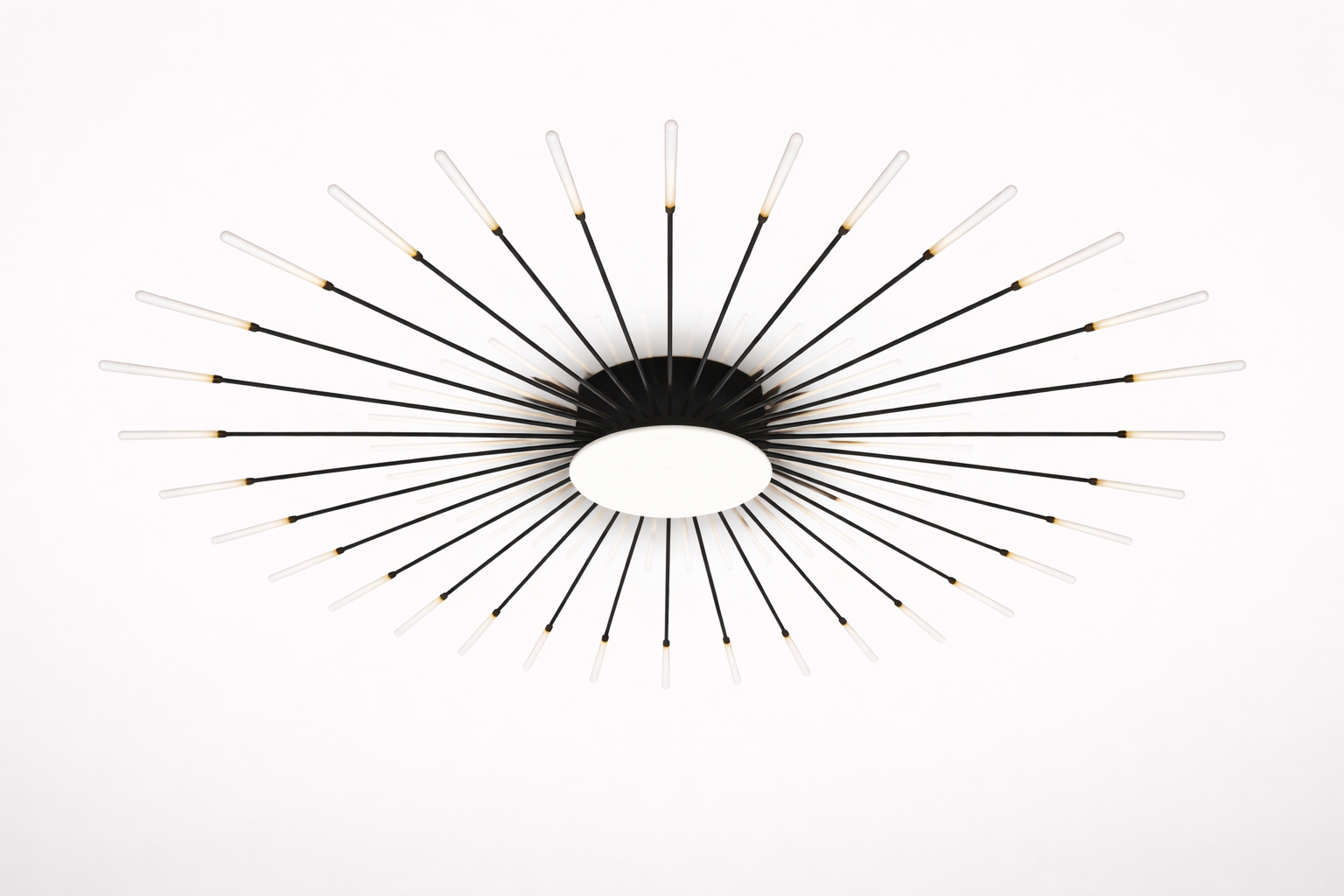 Suspension LED blanche en résine